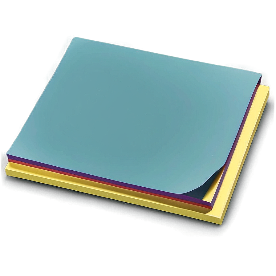 Sticky Note Paper Png 06262024 PNG