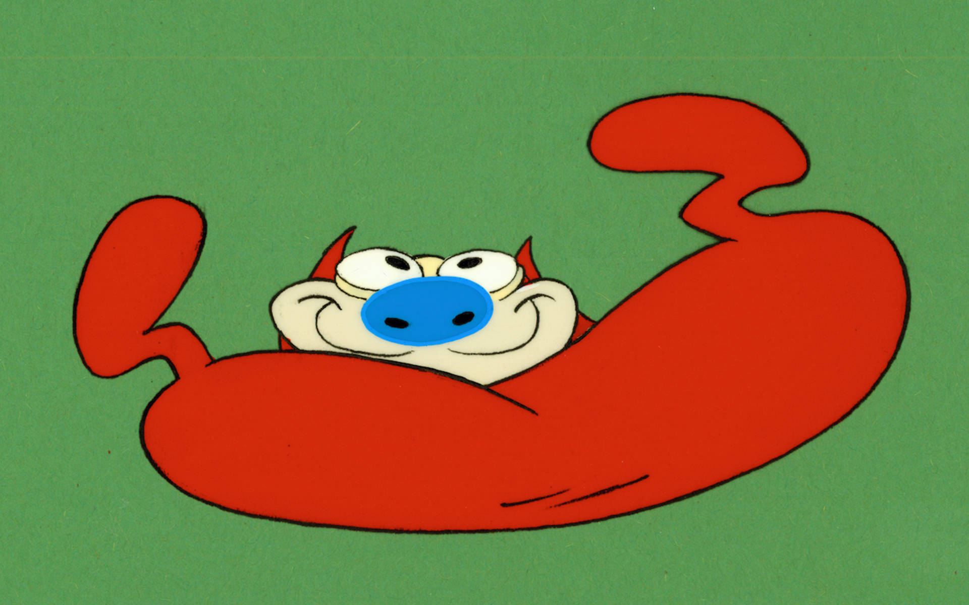 Stimpy Butts Picture