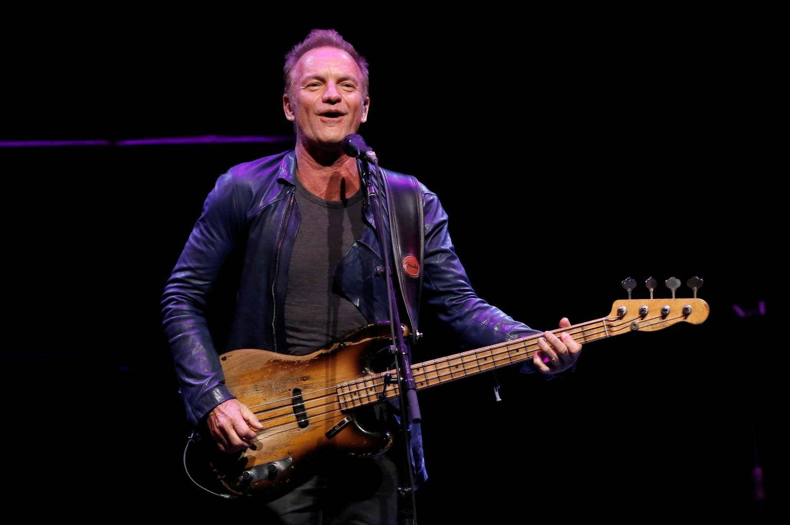 Sting,cantante Y Músico Influyente. Fondo de pantalla