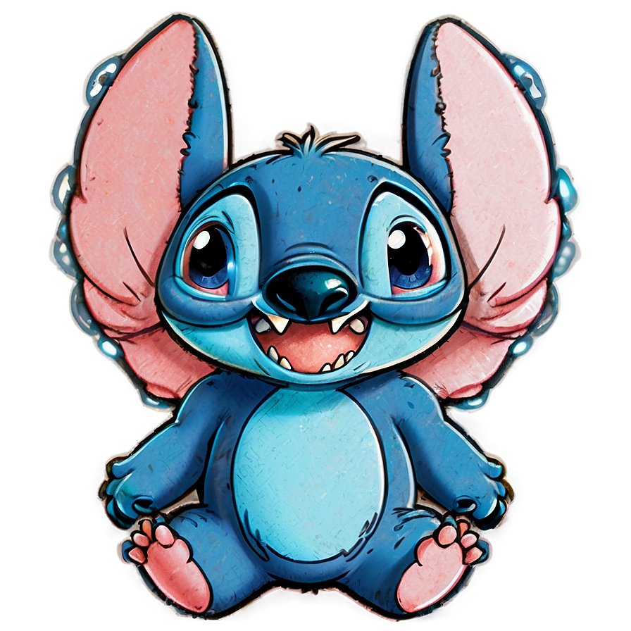 Download Stitch And Angel Png Wwg | Wallpapers.com