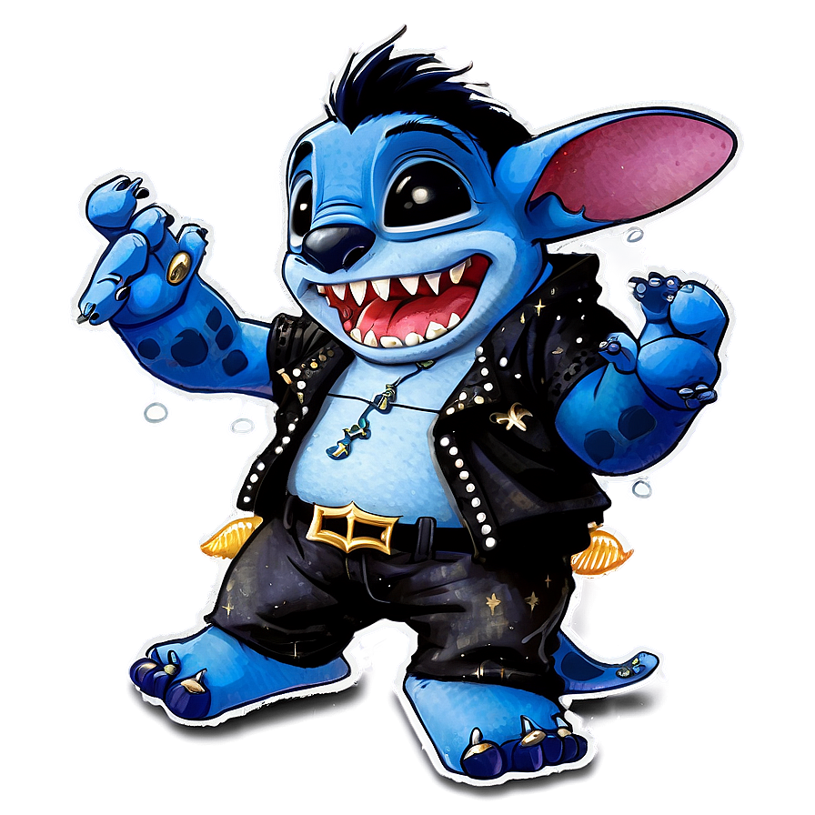 Download Stitch As Elvis Png Wbp63 | Wallpapers.com