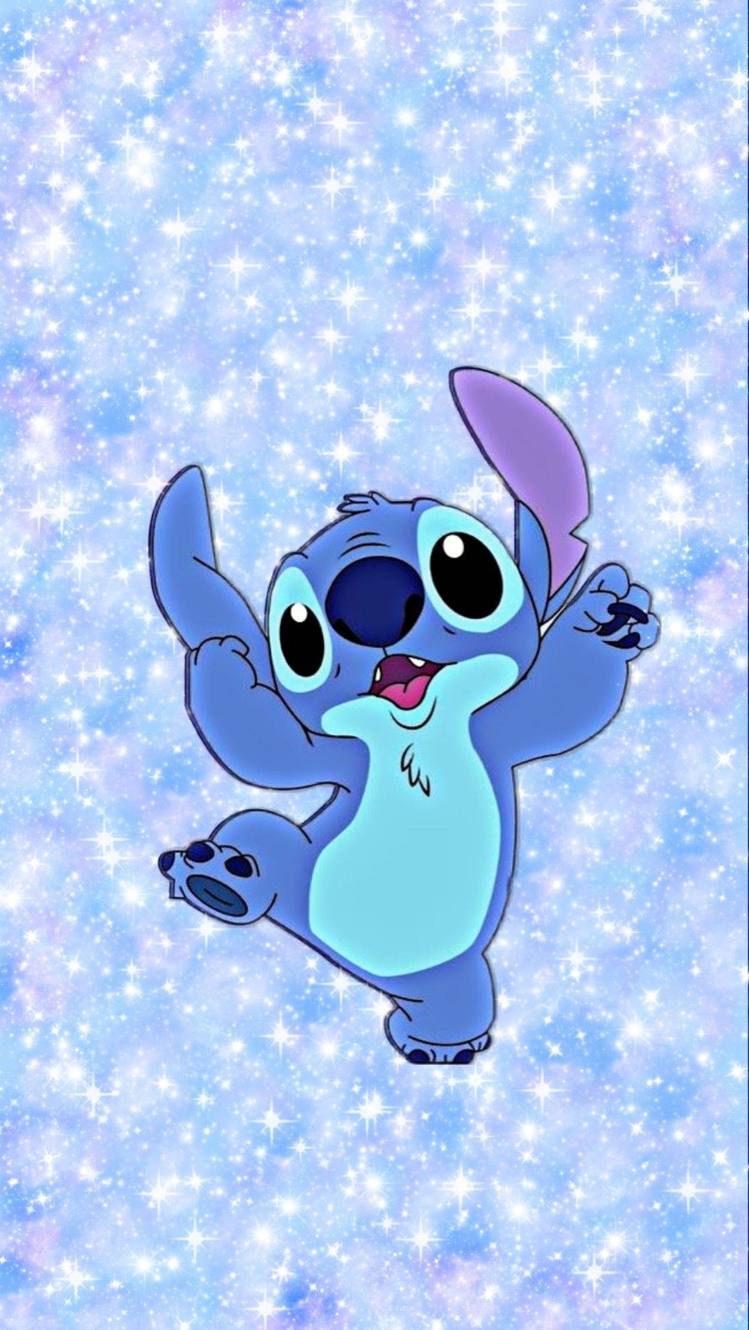 Download Reach the stars with Stitch Galaxy Wallpaper  Wallpaperscom