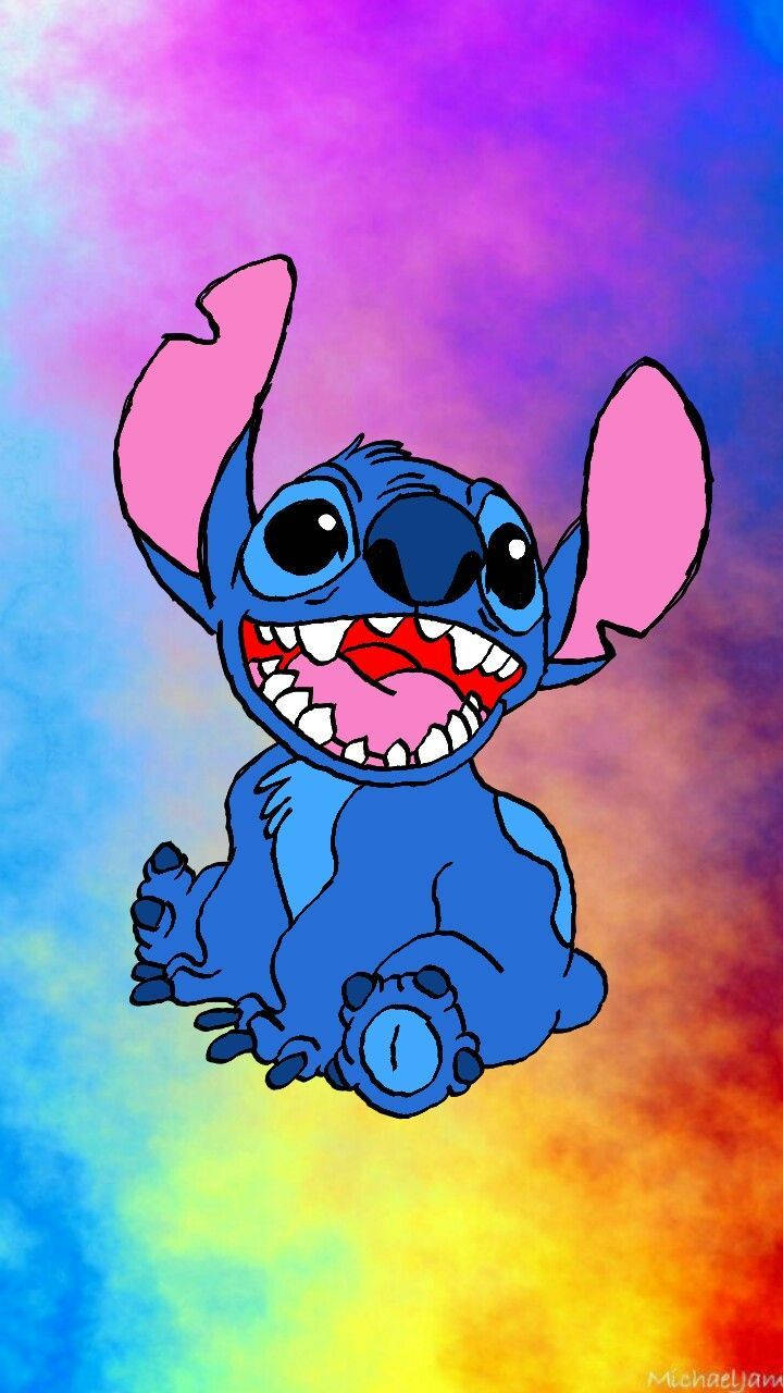 Download Stitch - The Cartoon Character Wallpaper | Wallpapers.com