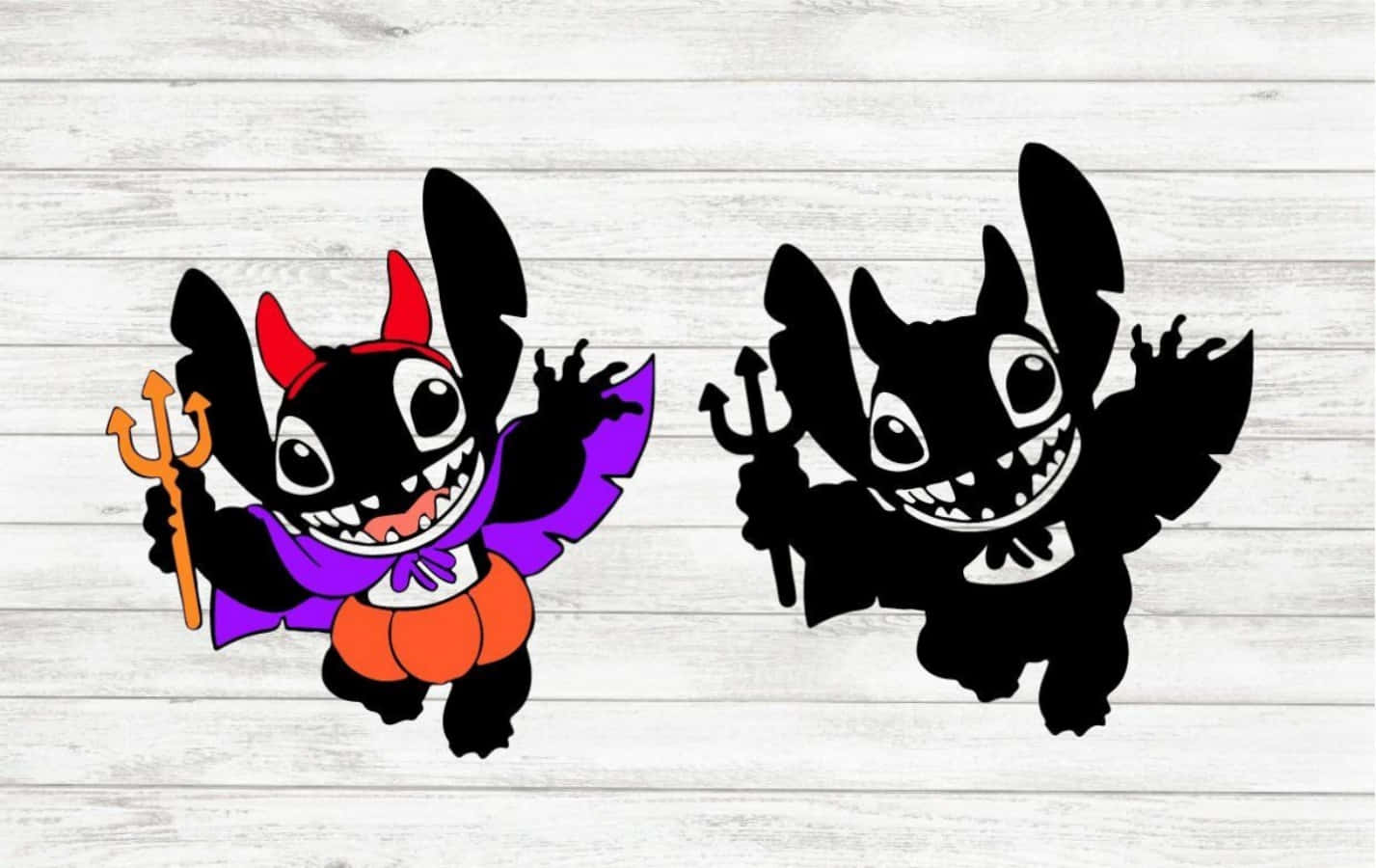 Stitch SVG Halloween Wallpaper