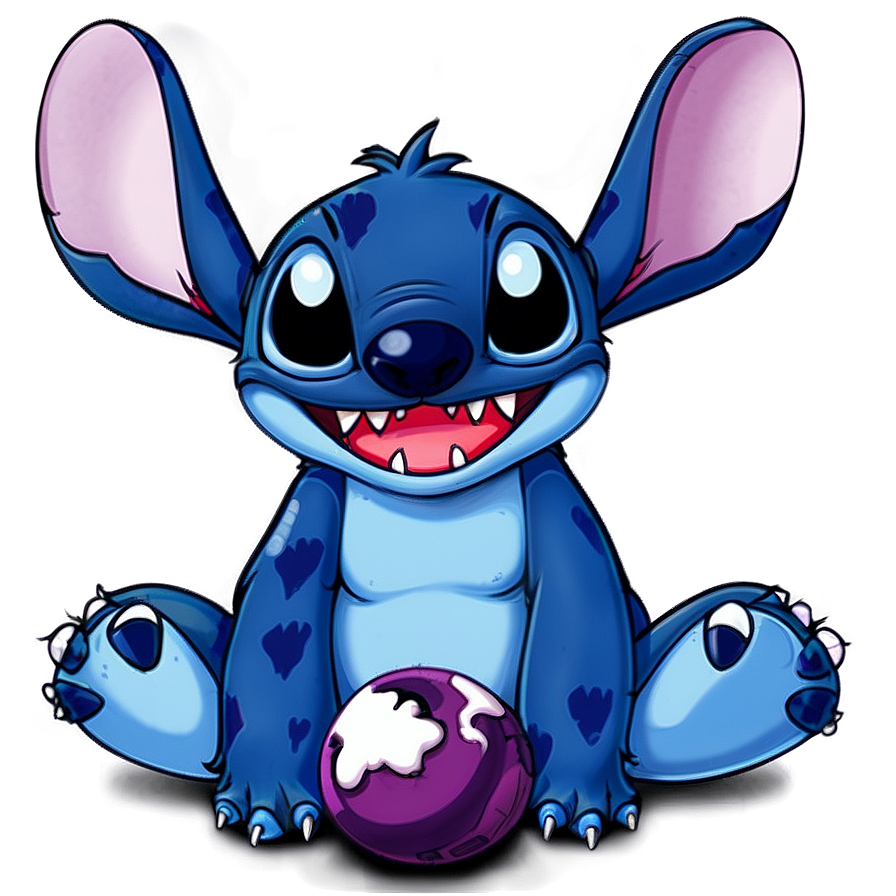 Stitch Halloween D PNG