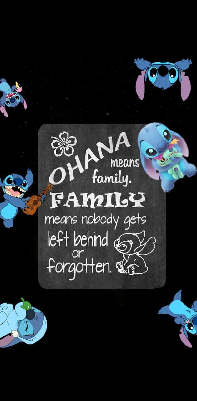 Familiade Stitch - Familia Ohana - Familia Ohana - Familia Ohana - Ohan