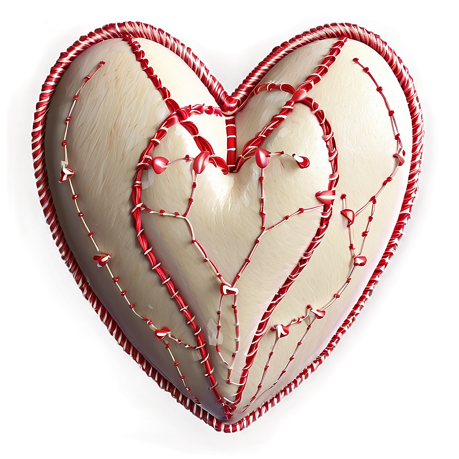 Stitched Heart Texture Png C PNG