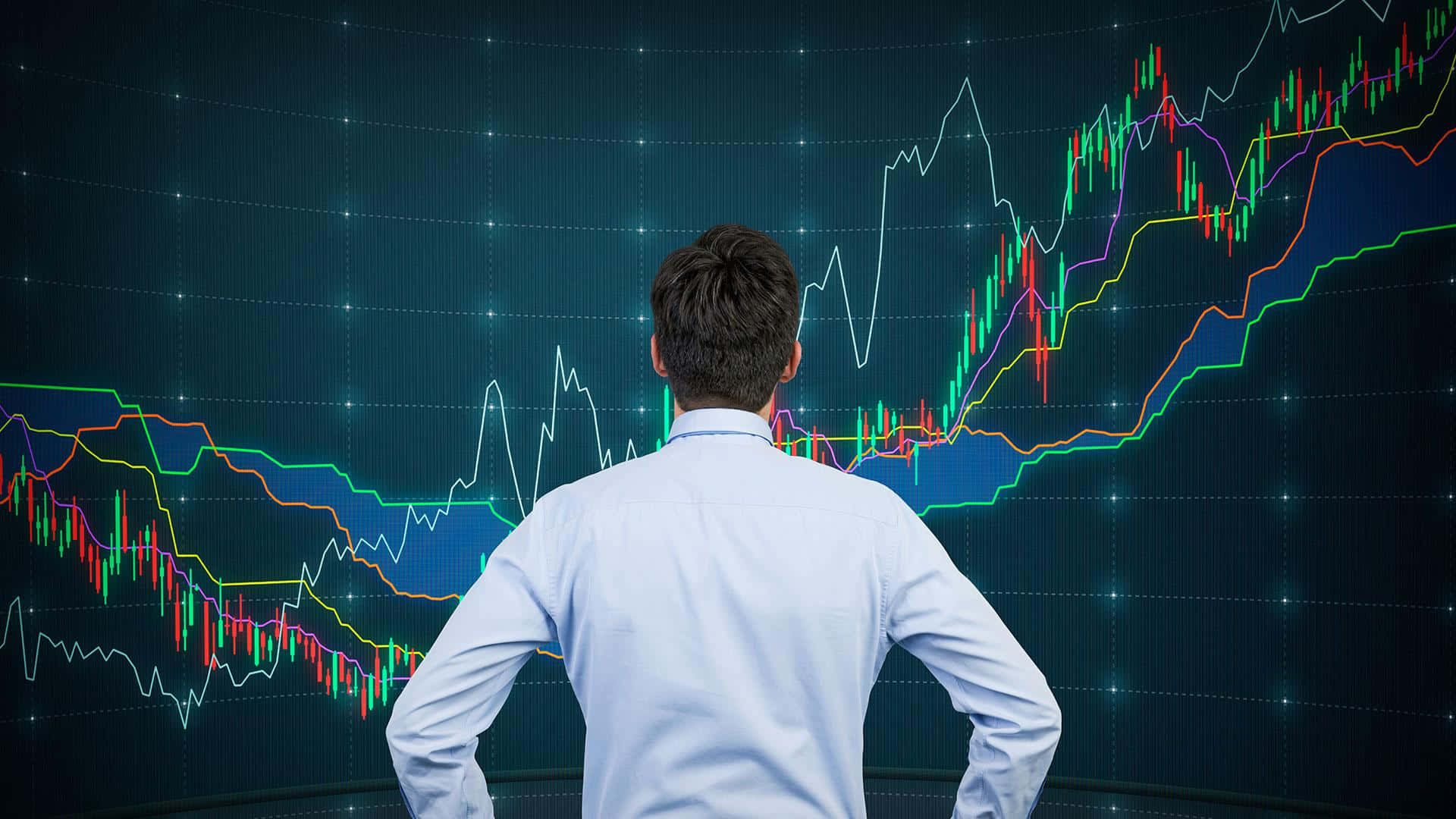 Stock Market Analysisby Trader Wallpaper
