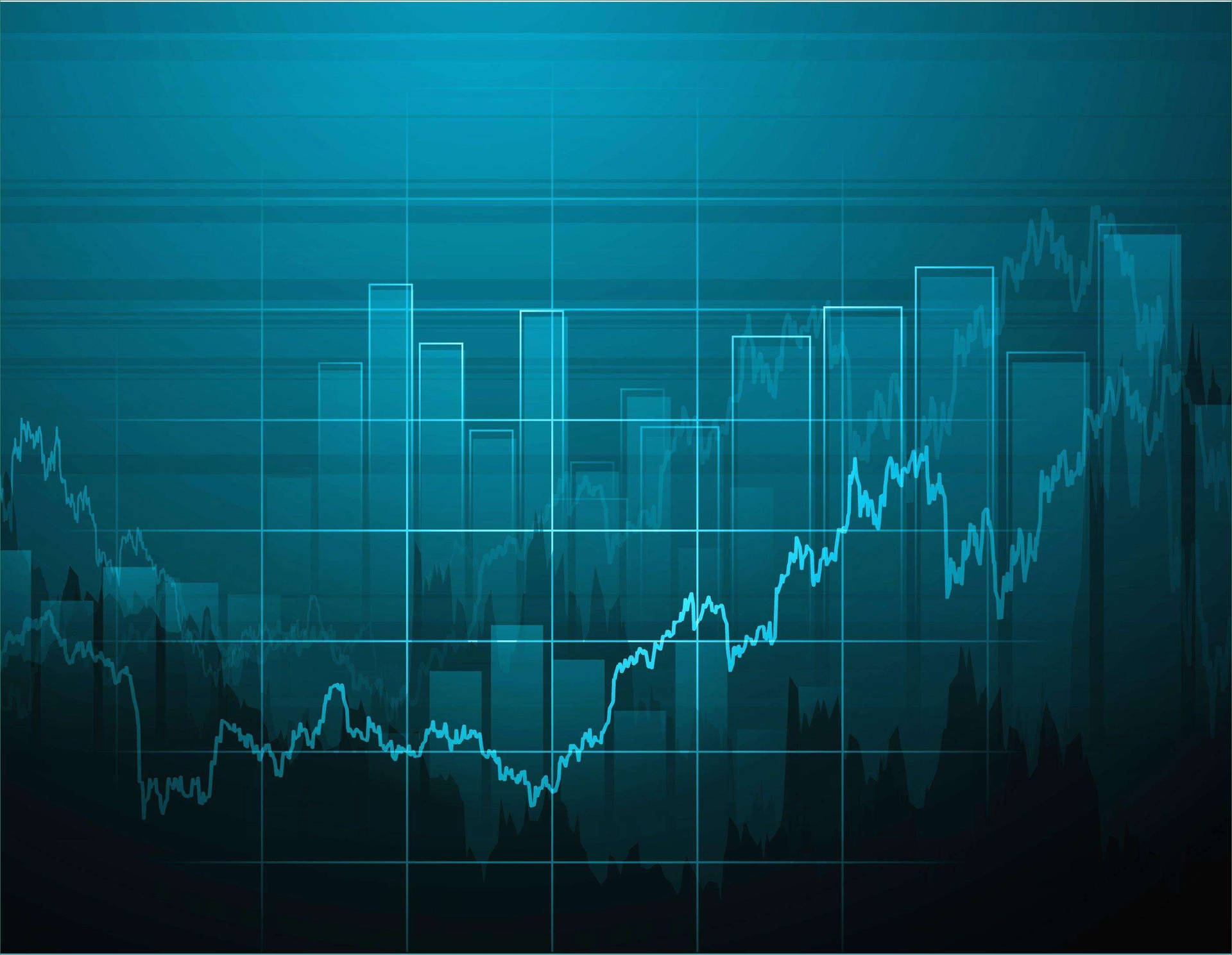 Stock Market Simple Representation Wallpaper