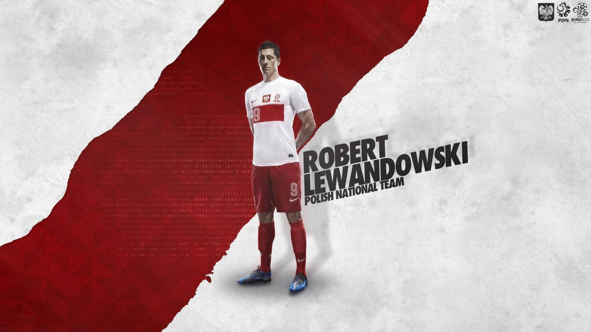 Stoic Striker Lewandowski Poland National Football Team