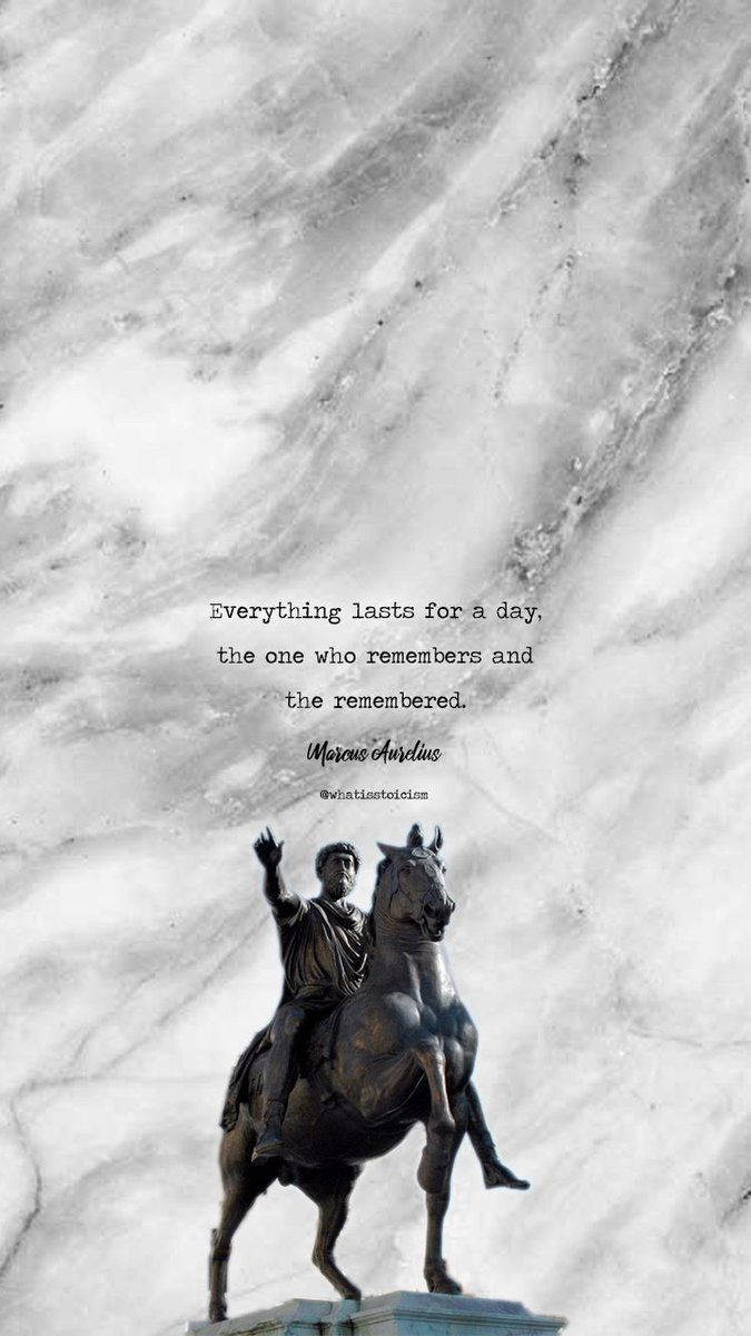 Remembers And Remembered Stoicism Wallpaper