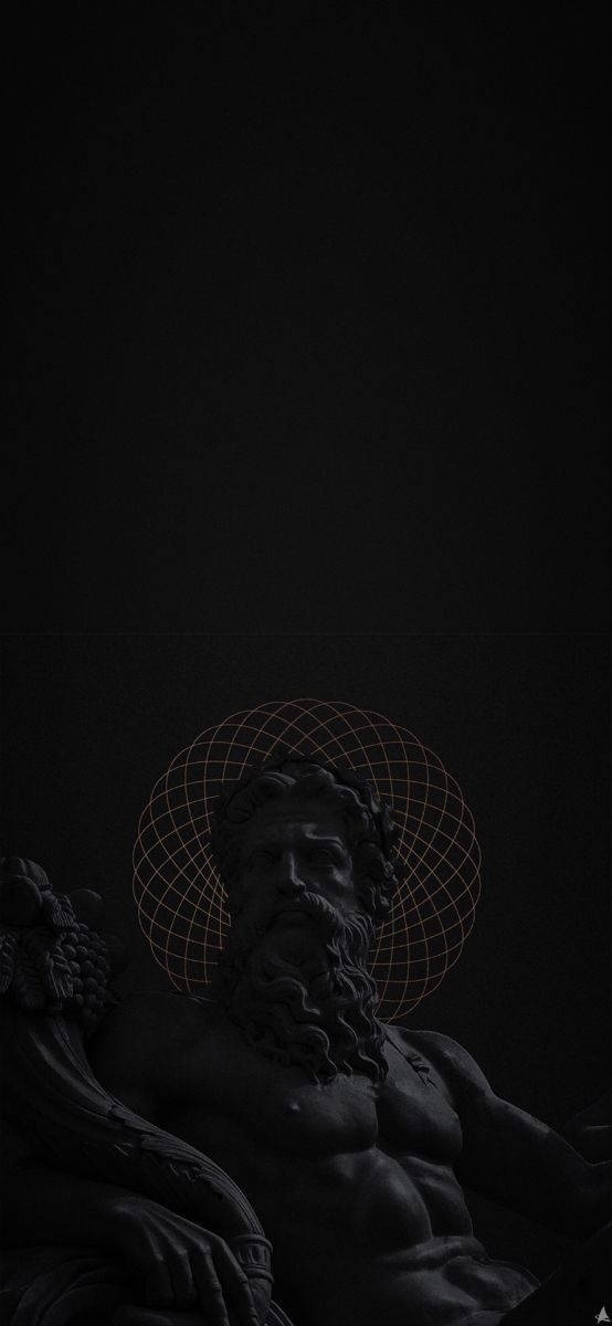 Stoicism Zeus Statue Wallpaper