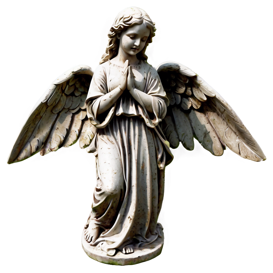 Stone Angel Garden Statue Png 67 PNG