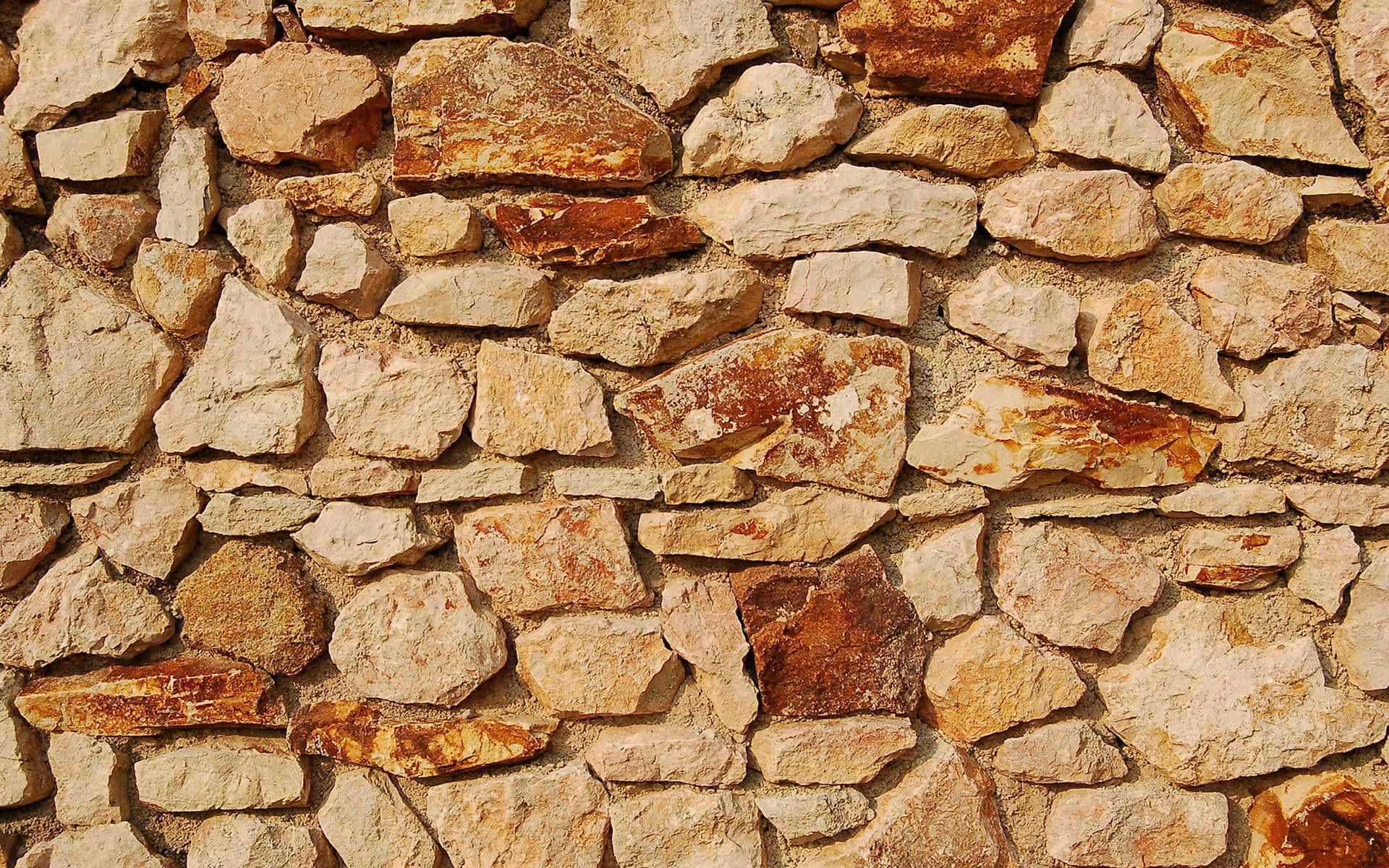 Closeup of natural stone texture created by the beauty of nature Wallpaper