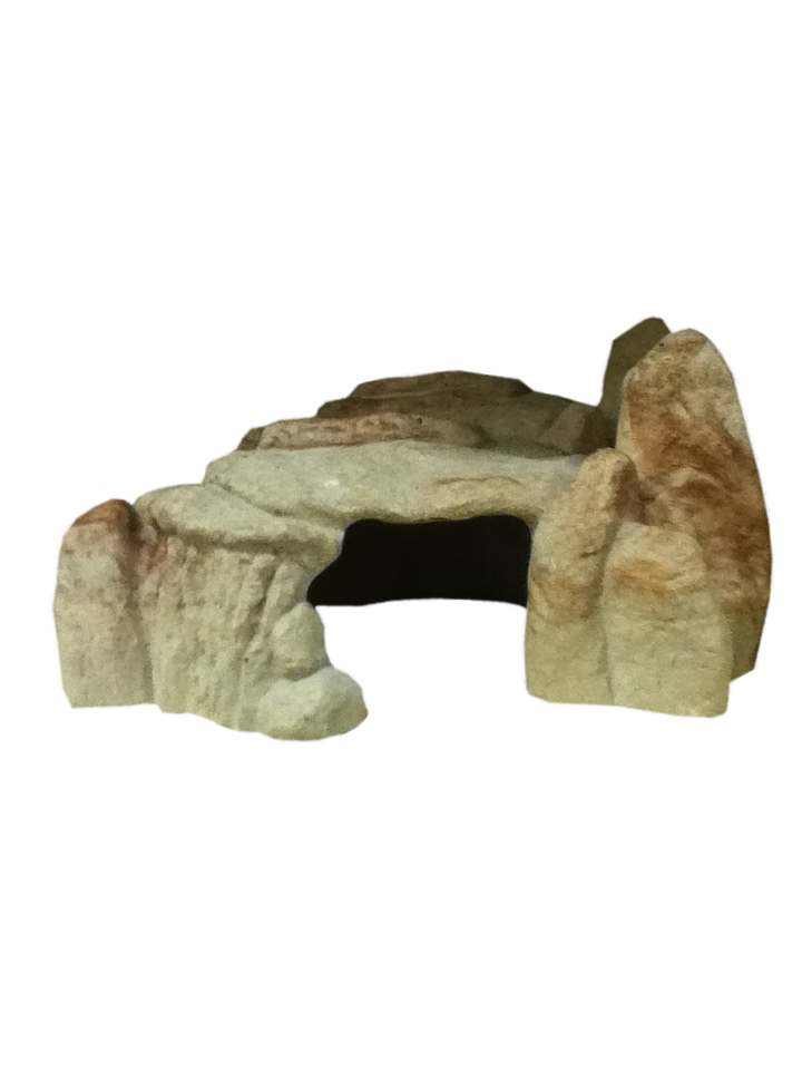 Stone Cave Entrance Model PNG