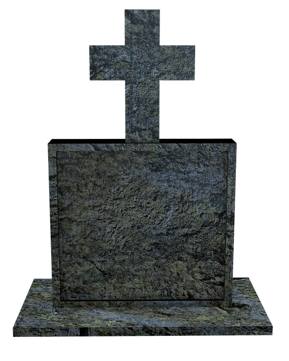 Stone Cross Monument3 D Render PNG