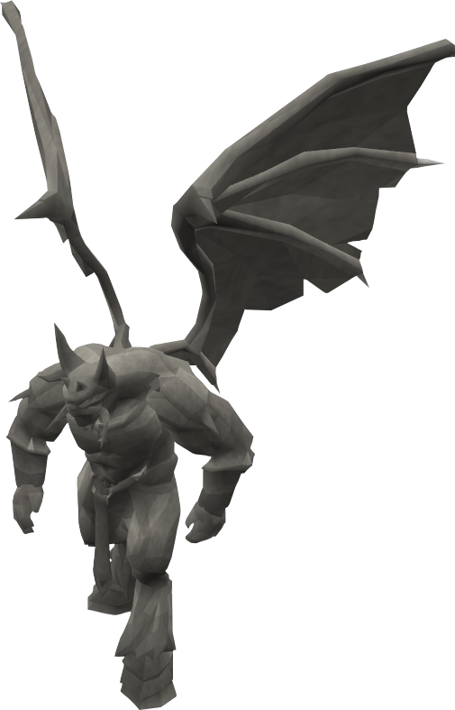 Stone Gargoyle Statue PNG