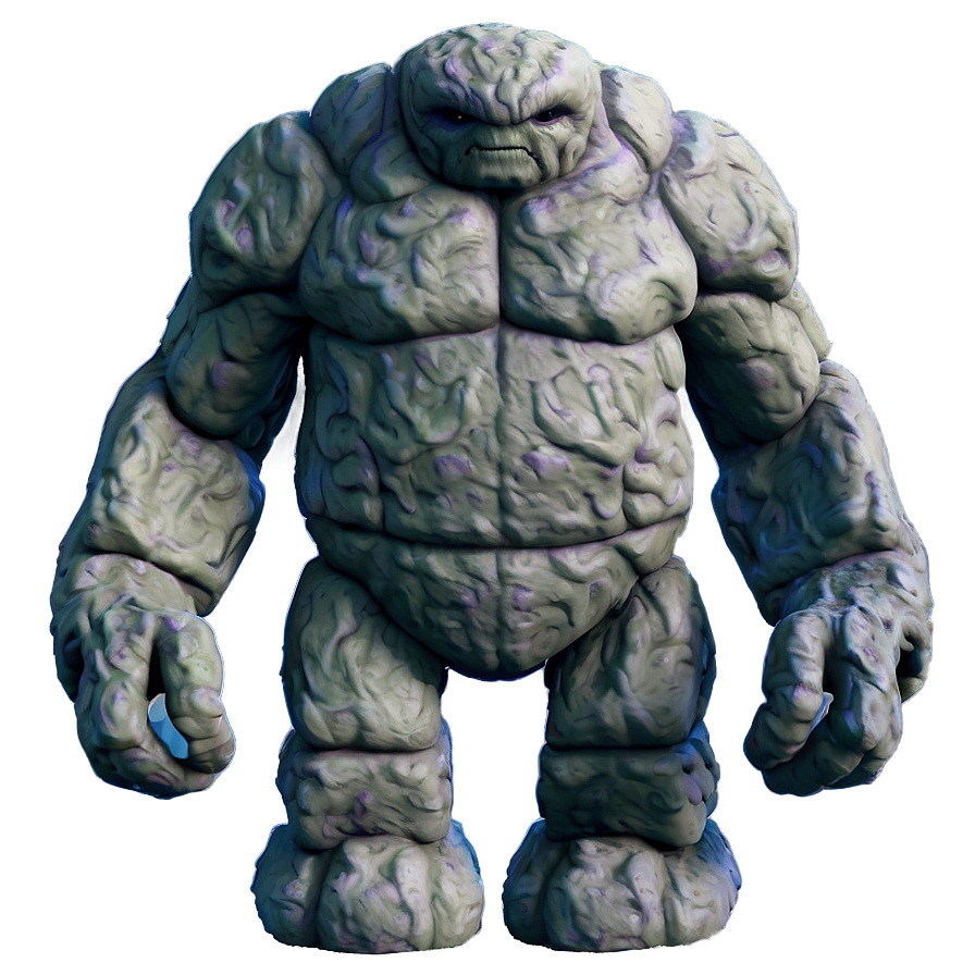 Stone Golem Png 05212024 PNG