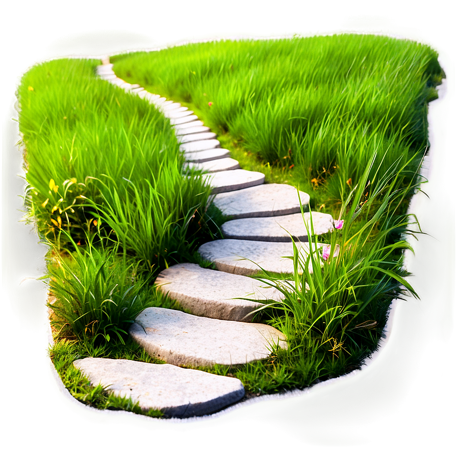 Stone Path In Grass Png Eil2 PNG