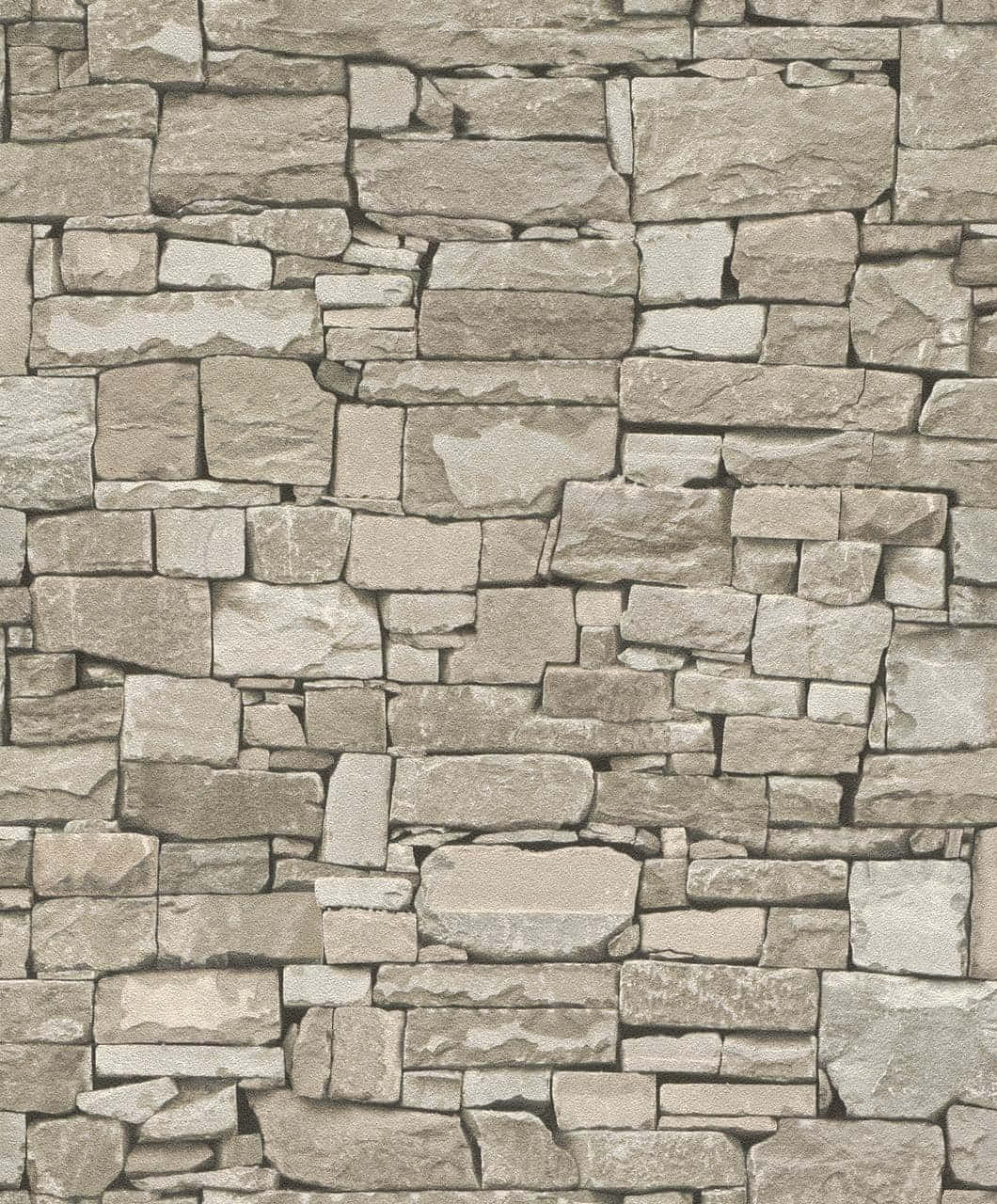 A Close Up Image Of A Stone Wall