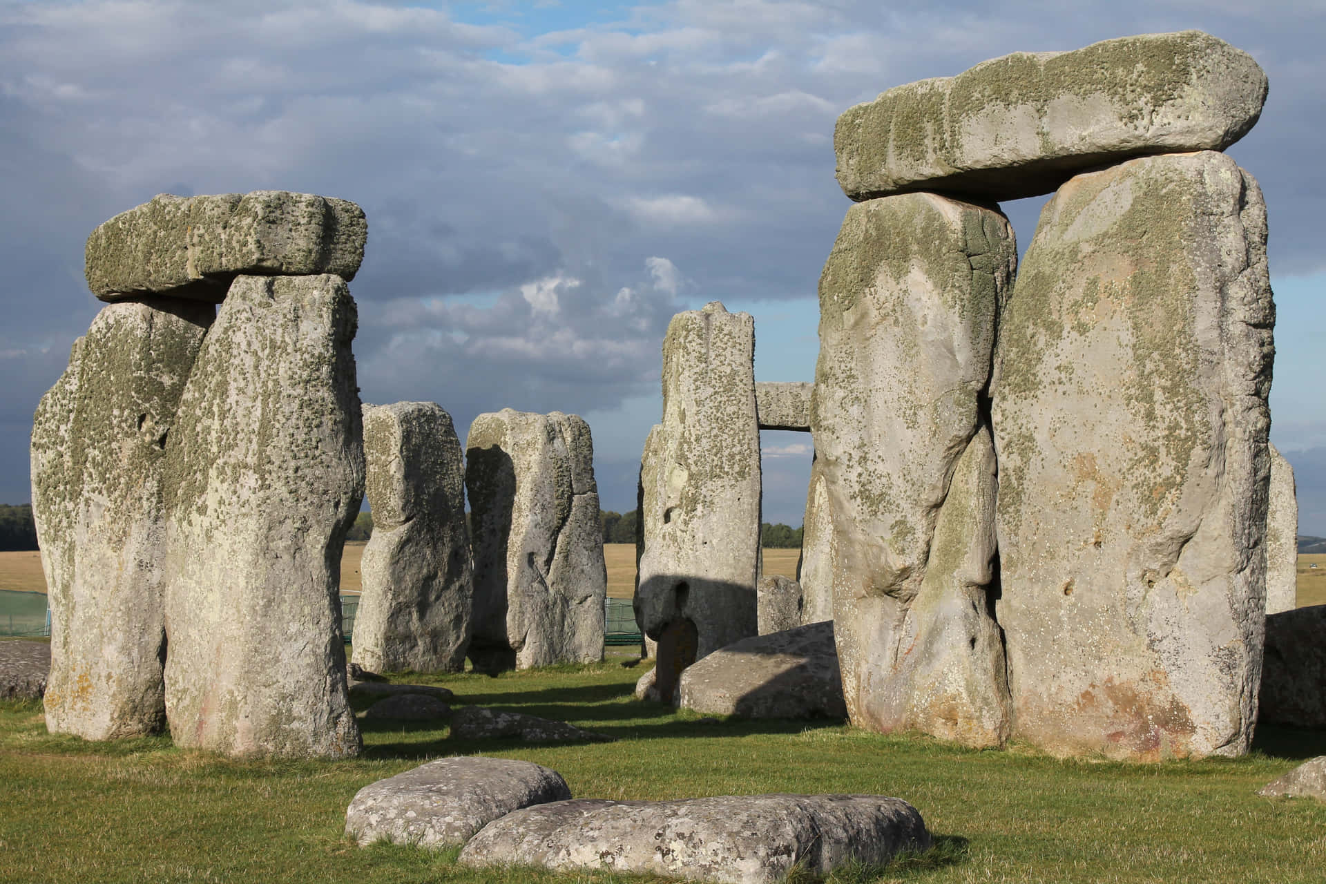 Pedrasgigantes De Stonehenge Papel de Parede