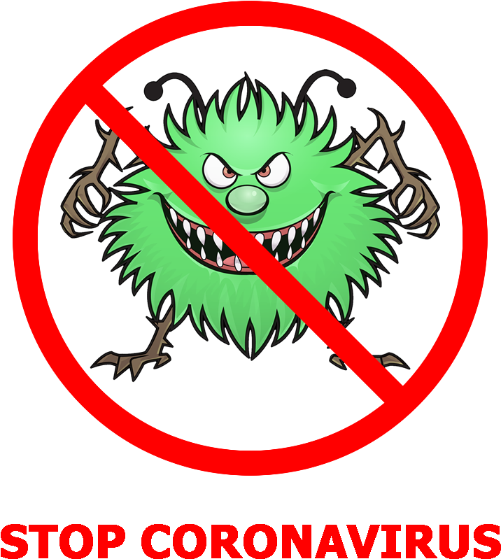 Stop Coronavirus Campaign Graphic PNG