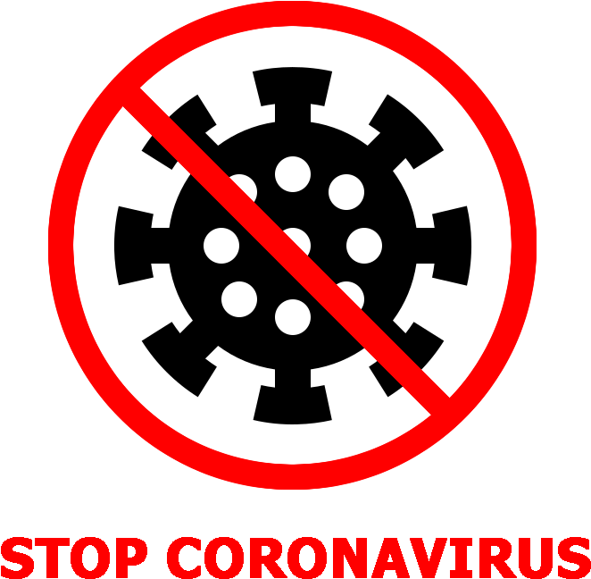 Stop Coronavirus Sign PNG