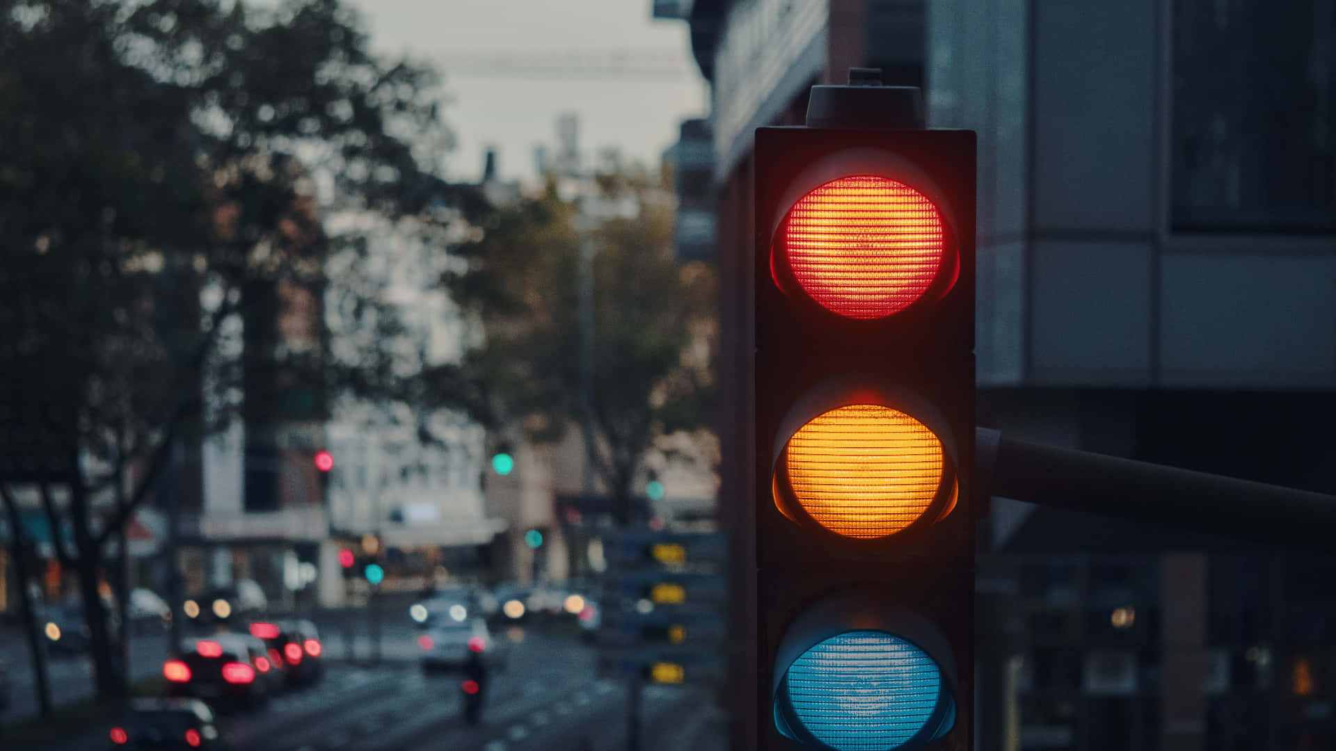 Traffic Lights In A City
