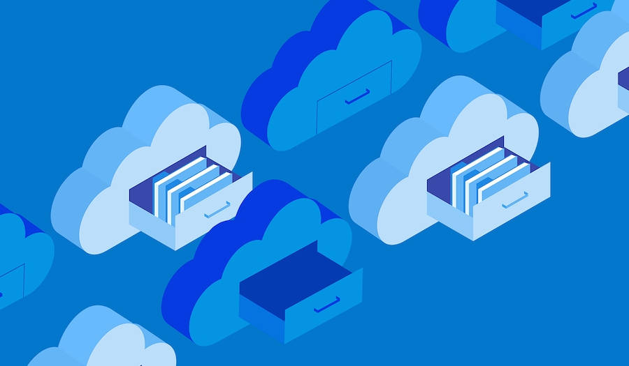 Storage Cloud Filling System Wallpaper