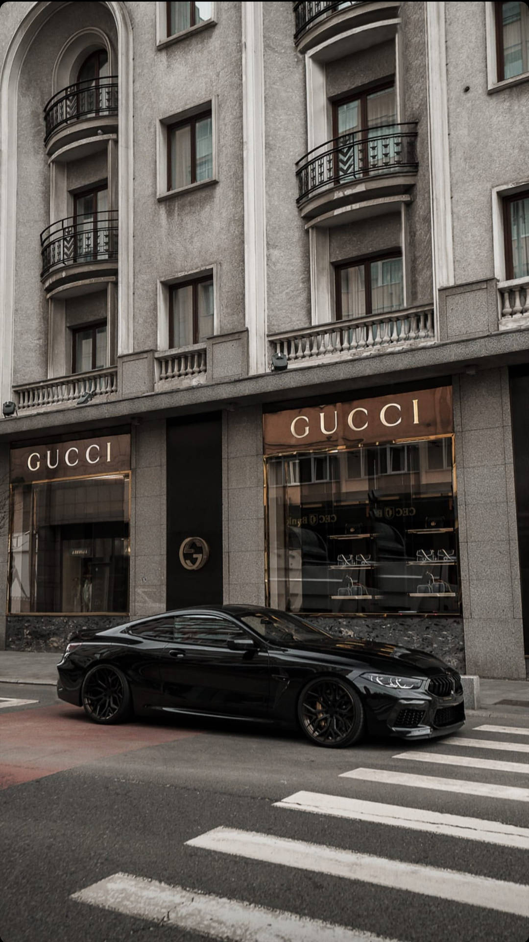 Storefront Gucci Iphone Background Wallpaper