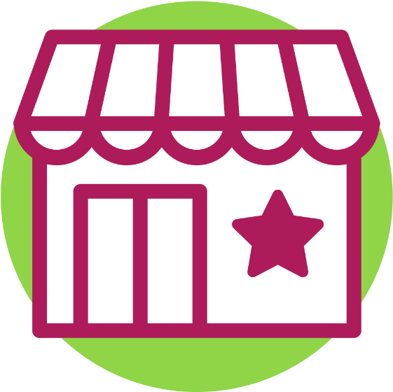 Storefront Icon Graphic PNG