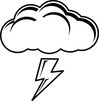 Download Storm Cloud Lightning Icon | Wallpapers.com