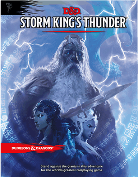 Storm Kings Thunder Dn D Cover Art PNG