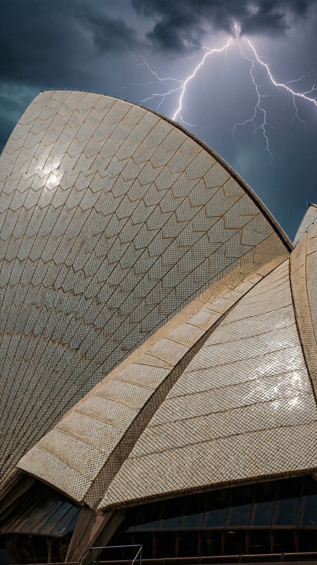 Tormenta sobre las conchas Fondos de pantalla