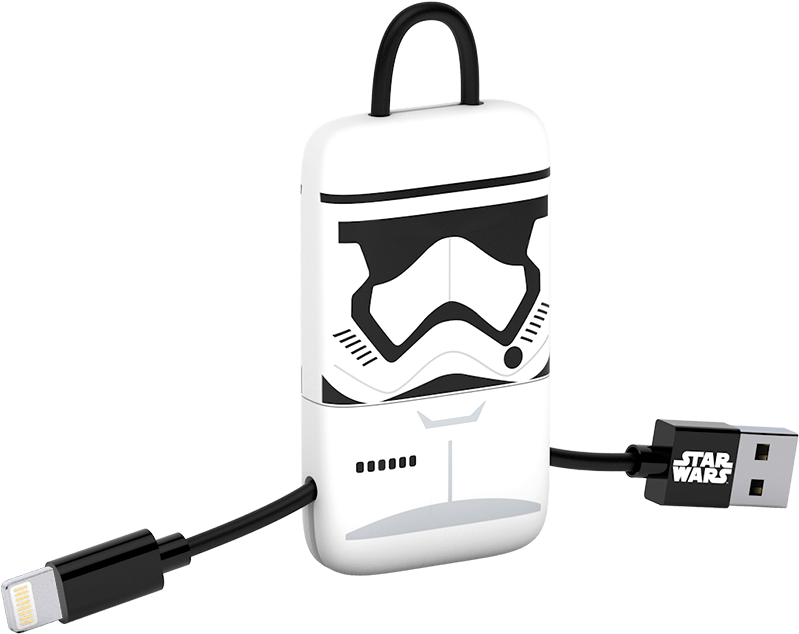 Stormtrooper Helmet Powerbank Star Wars PNG