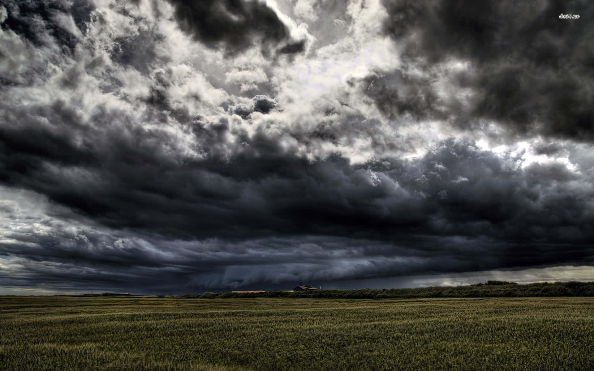 Experience the power of nature with a stormy sky