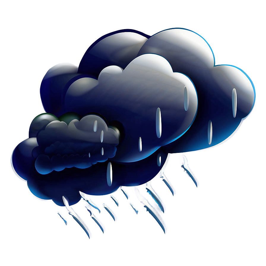 Stormy Cloud Vector Picture Png Bsd25 PNG