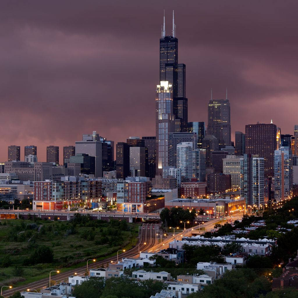 Stormy Day In Chicago