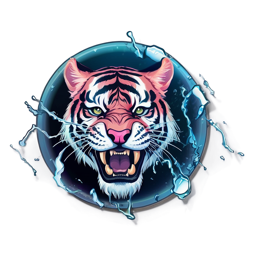 Stormy Tiger Mood Png 06252024 PNG