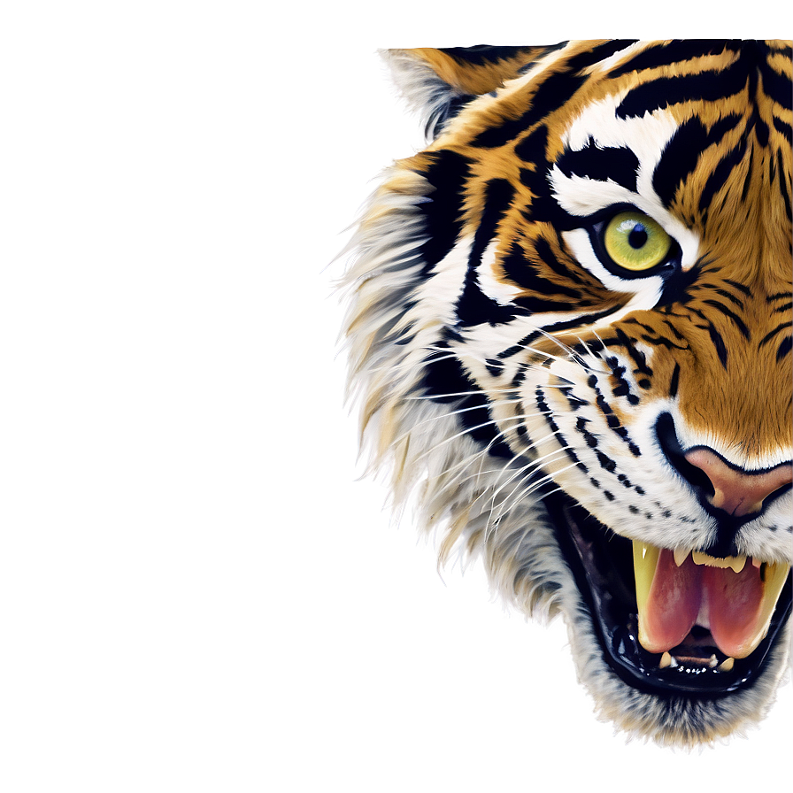 Stormy Tiger Mood Png 06252024 PNG