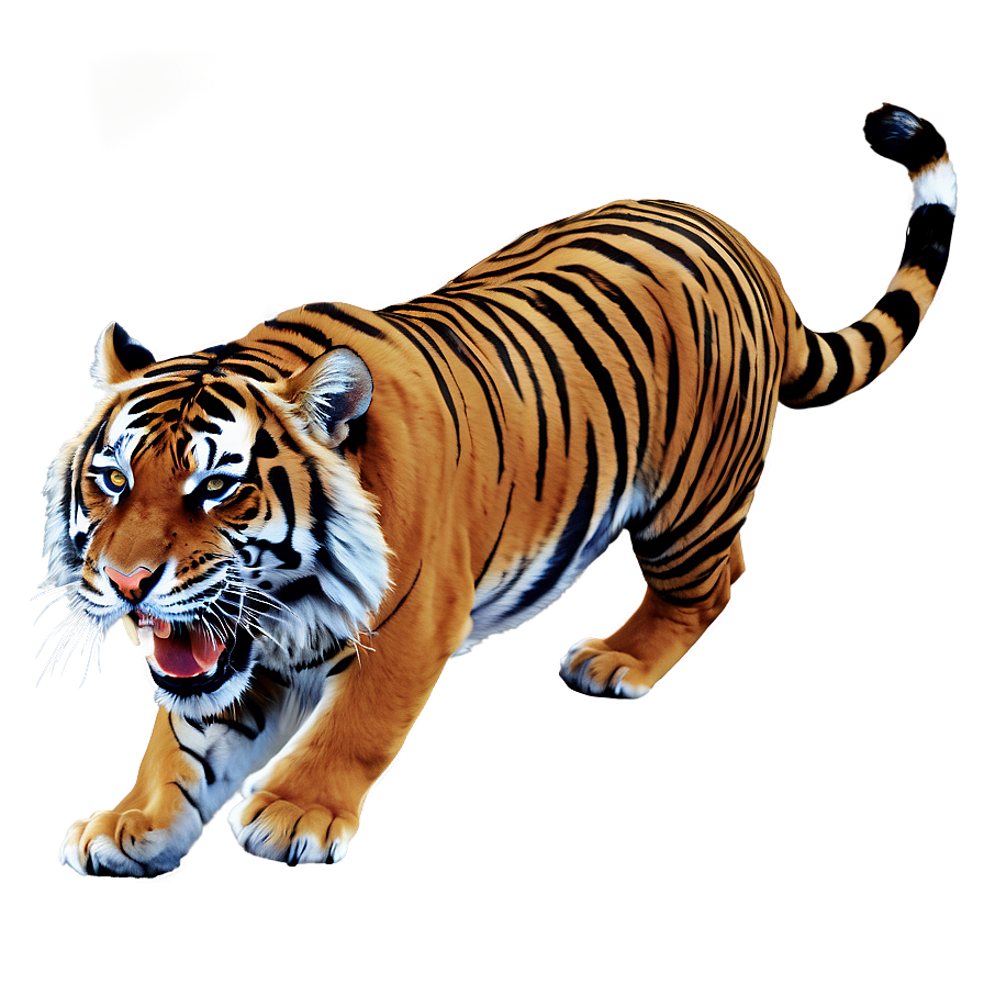 Stormy Tiger Mood Png Mds70 PNG