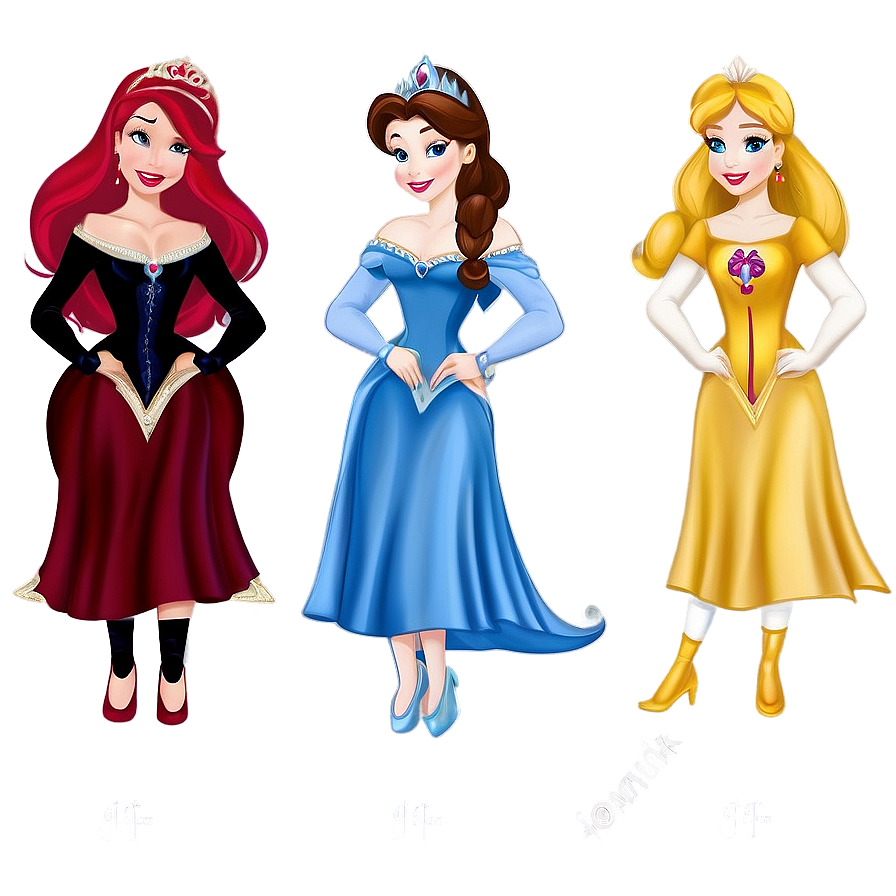 Storybook Princesses Png 98 PNG