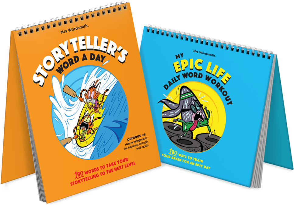 Storytellersand Epic Life Word Workout Books PNG