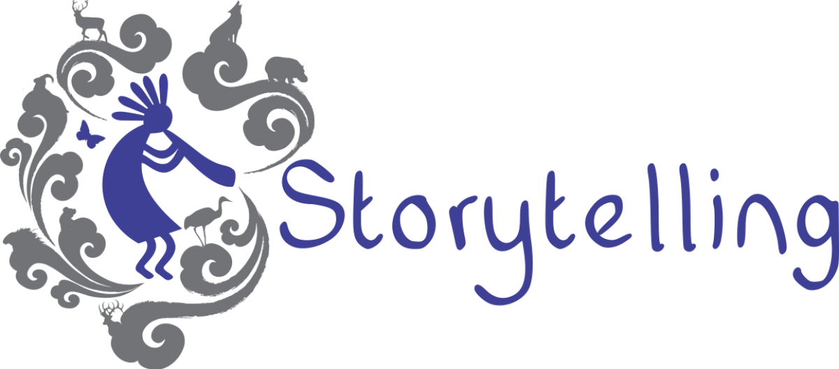Storytelling Logo Design PNG