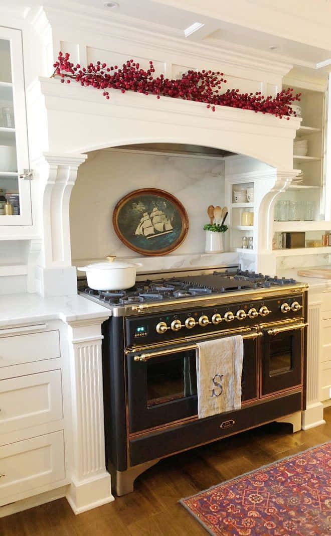 Enjoy cooking with a modern stove.