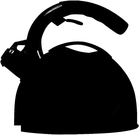Stovetop Kettle Silhouette PNG