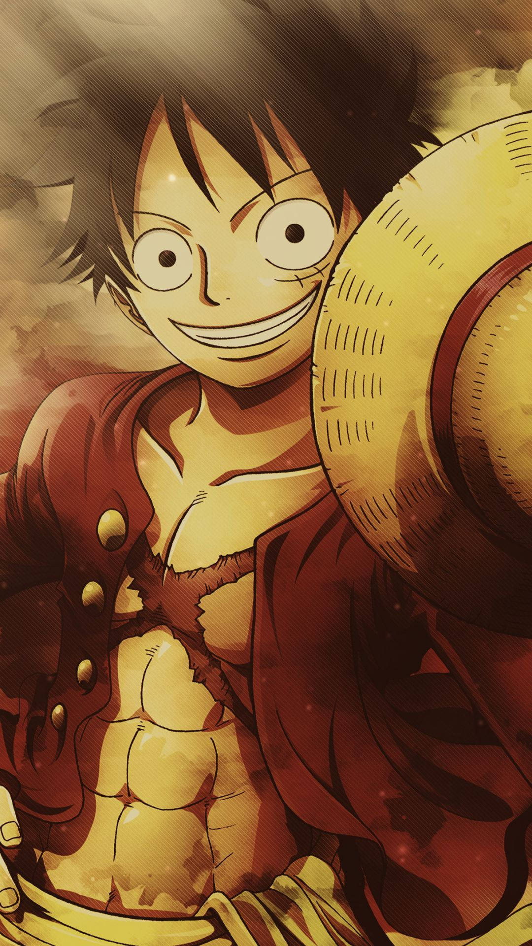 Stråhatt Luffy Smile Wallpaper