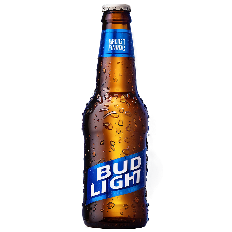 Straight Bud Light Bottle Png 22 PNG