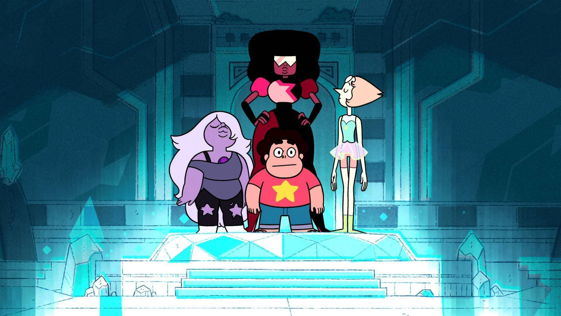 Straight-faced Steven Universe Ipad Background