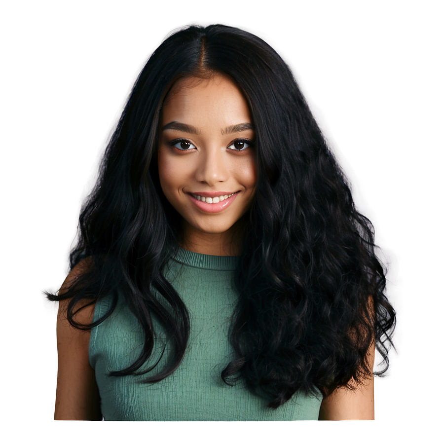 Straight Girl Hair Png Ici87 PNG